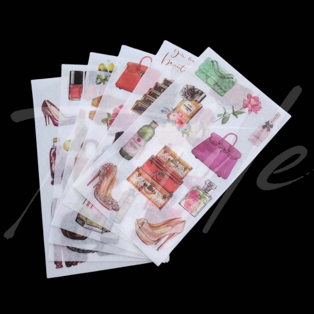 ⭐️3/$20⭐️ Fashion Accessories Washi Sticker Sheets